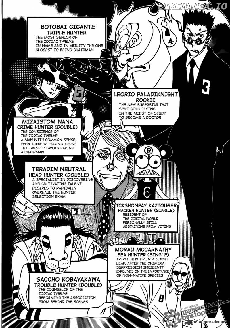 Hunter x Hunter, Chapter 326 image 02